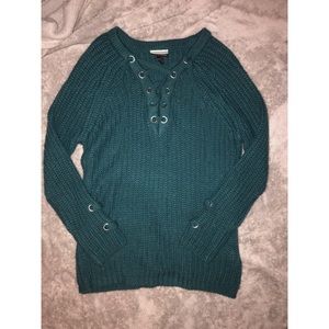 Green sweater that’s never been worn!